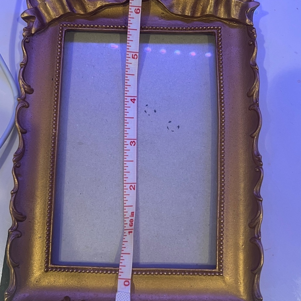 Elegant Gold Picture Frame with Bow Accent For 4x6 pictures - Picture 16 of 16